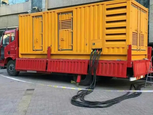 小板镇发电机组干接点启动